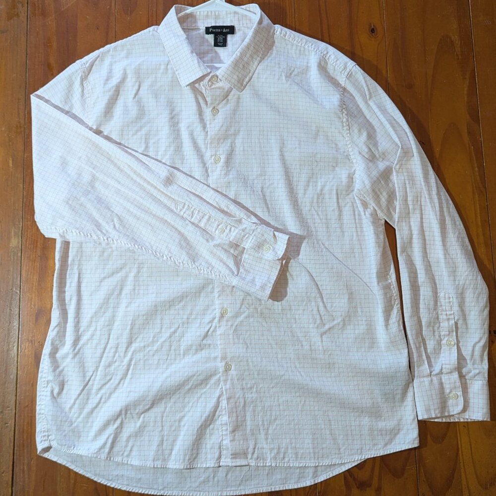 Porter & Ash Men’s Long Sleeve Dress Shirt – Size XL